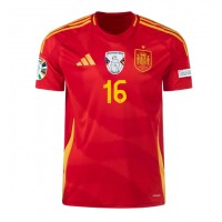 Spanien Rodri Hernandez #16 Fußballbekleidung Heimtrikot EM 2024 Kurzarm